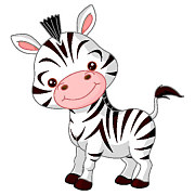 Obraz do detskej izby Zebra zs5983